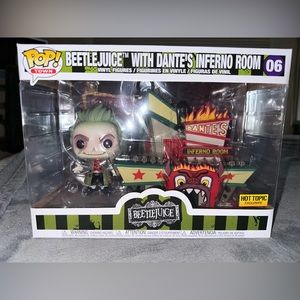 NIB Beetlejuice with Dante’s Inferno Room Funko Pop